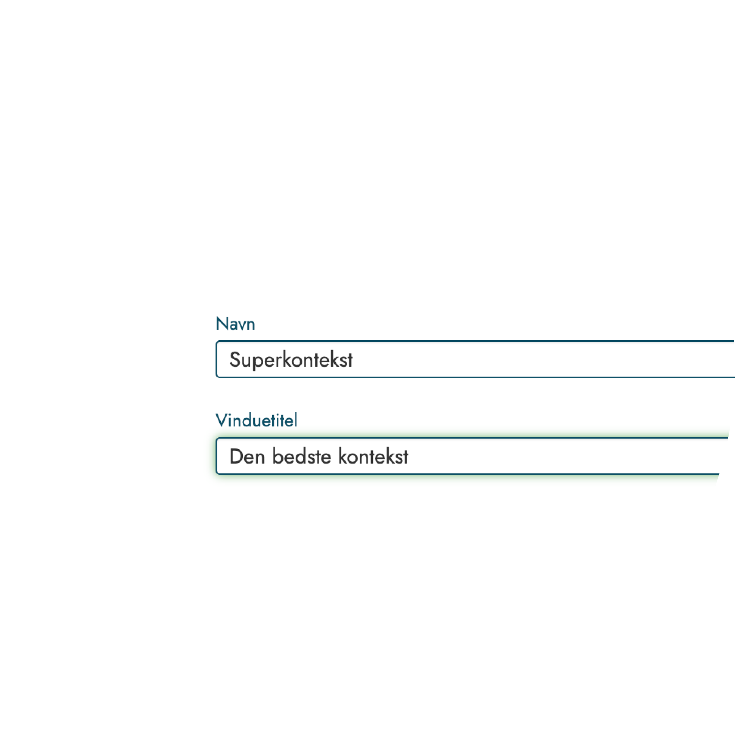 Navngiv kontekst